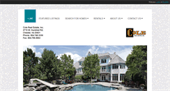 Desktop Screenshot of colerealestateinc.com